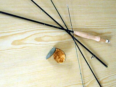 Angelrute - klassische Fliegenrute